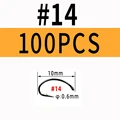 100 piezas talla 14