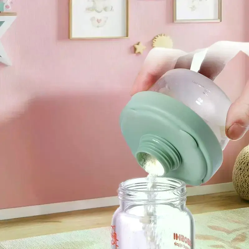 

Baby Container Portable Baby Food Storage Container Size Rice Cereal Airtight And Moisture-Proof Compartment