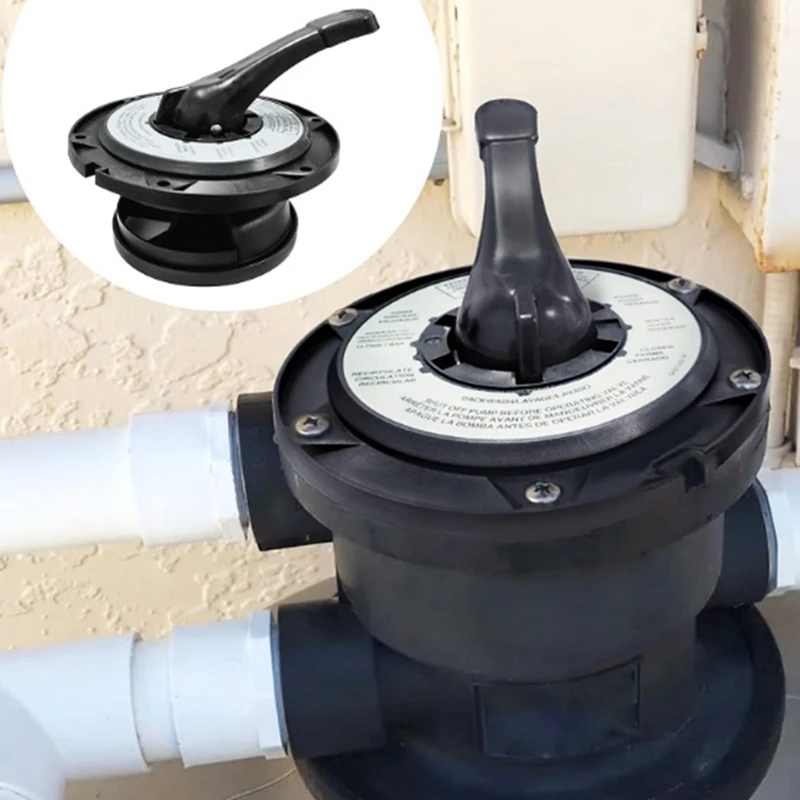 SANQ SPX0714BA sistema de filtro de arena de válvula multipuerto conjunto de manija de capó multipuerto para cubierta de llave Hayward SP0714T S210S