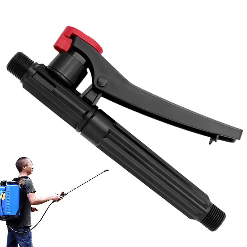 Black Red Trigger Guns Sprayer Handle Parts For Garden Weed Pests Control Agriculture Forestry Home Manage Tools