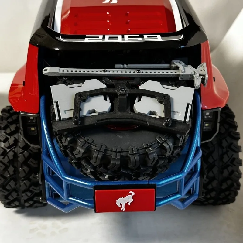 

Комбинированный масляный ствол и домкрат для радиоуправляемого гусеничного автомобиля MJX H8P 1/8, детали для обновления внешнего украшения, аксессуары для модификаций масштабной модели автомобиля