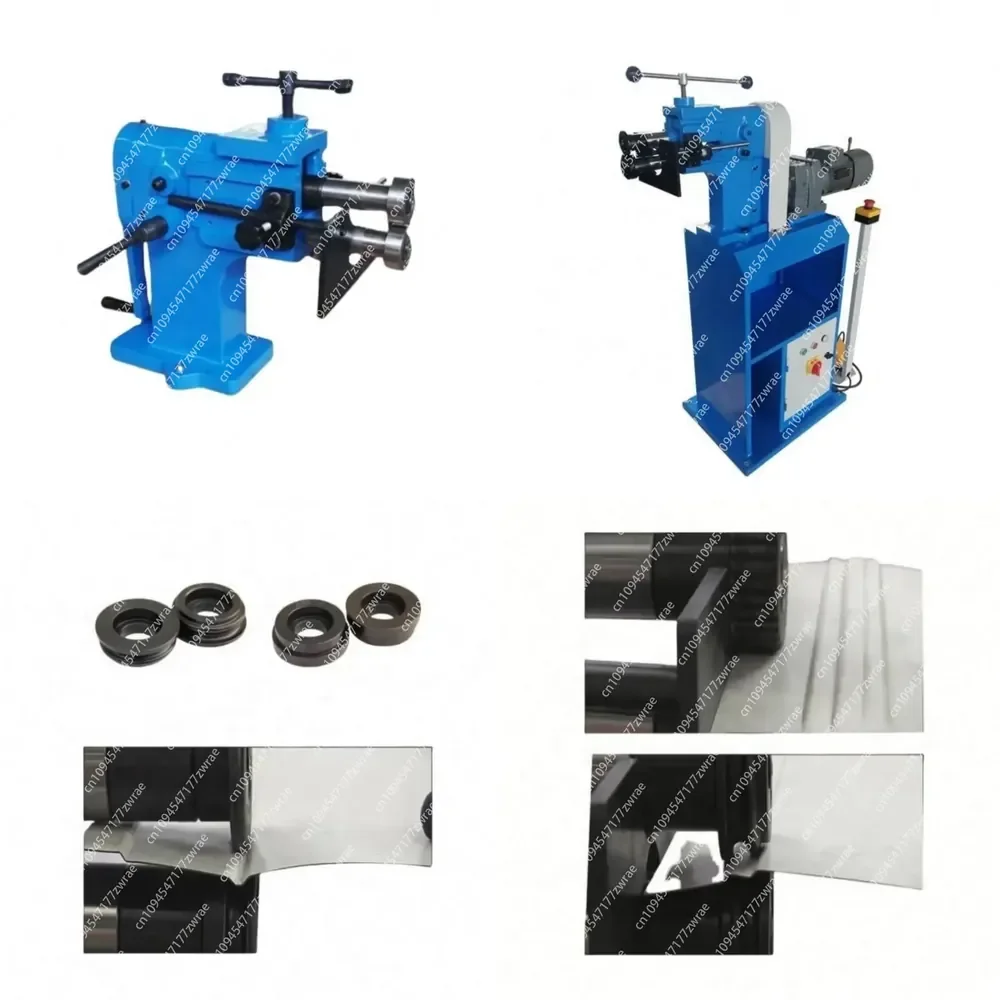 Manual Wire Winding Machine Sheet Metal Bead Pressing Cast Iron Rotary Forming Machine Manual Sheet Metal Bending Machine