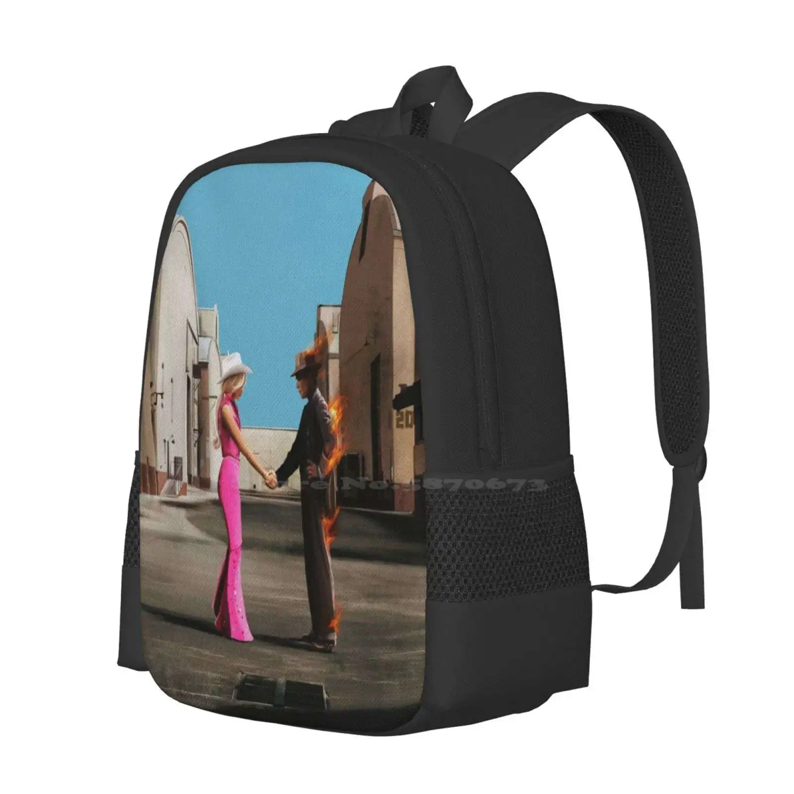 Barbenheimer Hot Sale Schoolbag Backpack Fashion Bags Barbenheimer Oppenheimer The Movie Movies Greta Gerwig Christopher Nolan