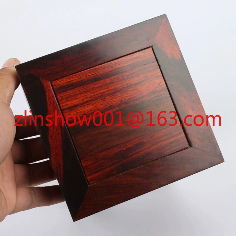 Piedistallo quadrato per display bonsai, decorazione per vasi