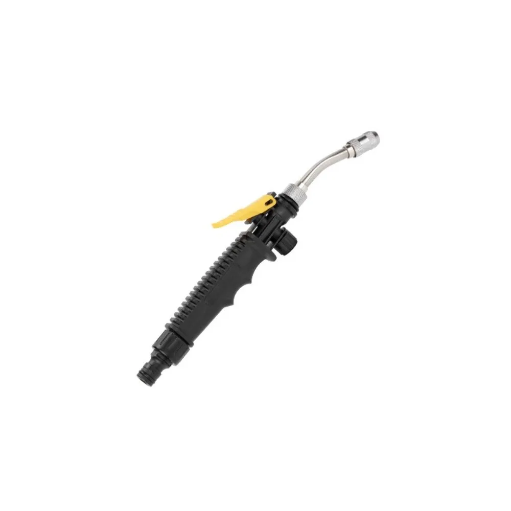 Stainless Steel Garden Hose Nozzle Multi Function High Pressure Pressure Washer Spray Nozzle Ergonomic Water Spray Garden Hose