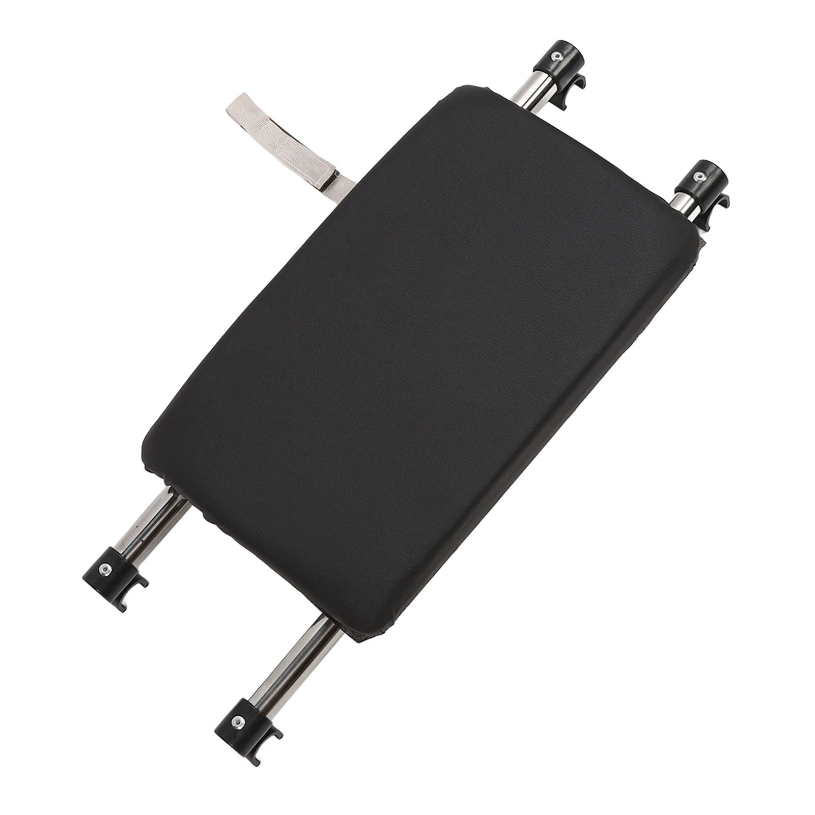 مقعد مسند المشاية، تثبيت ثابت، مقعد مشاية قابل للطي، تركيب بسيط، حامل قوي، واسع جدًا للمعاقين #6