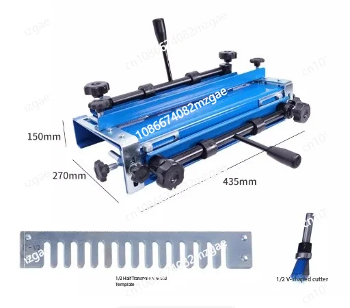 

Портативный полупроницаемый станок для врезки пазов под давлением, 300 мм/12 дюймов, для деревообработки, фрезерный станок для пазов, приспособление для врезки пазов под шип
