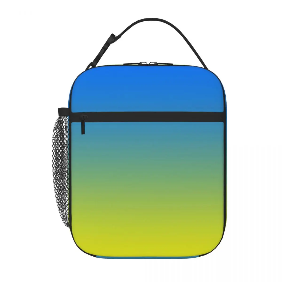 Hot Sale UKRAINIAN FLAG Ombre Feminine Outdoor Lunch Bag Shift Work Insulated Tote