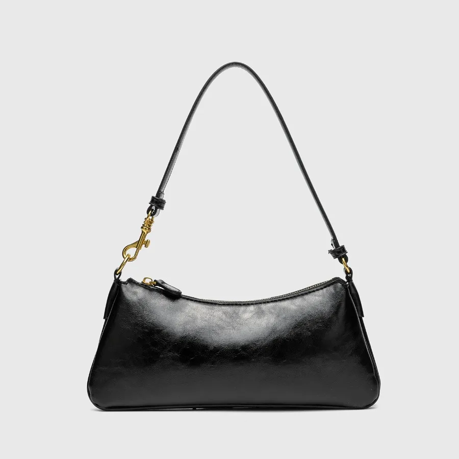 

ZR Home Underarm Bag,Top-handle Bags for Women Luxury Handbags Designer Half Moon Shoulder Bag Female Vintage Small Bag