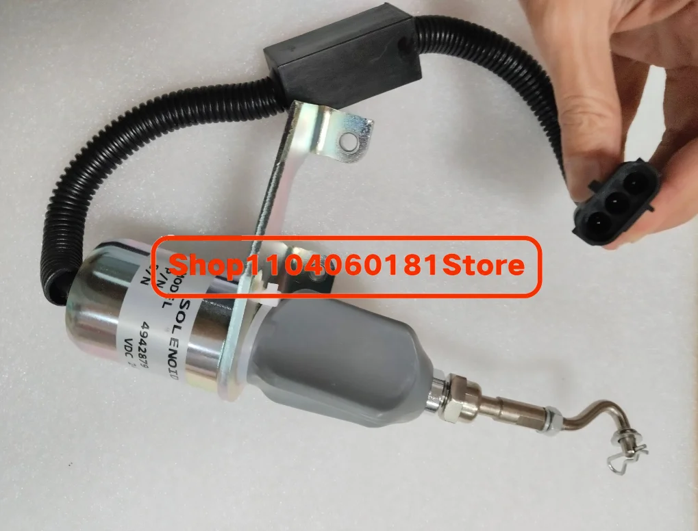 

24V Excavator Parts Fuel Pump Solenoid 4942879 5292297 5295567 5301701 5346207 For Cummins