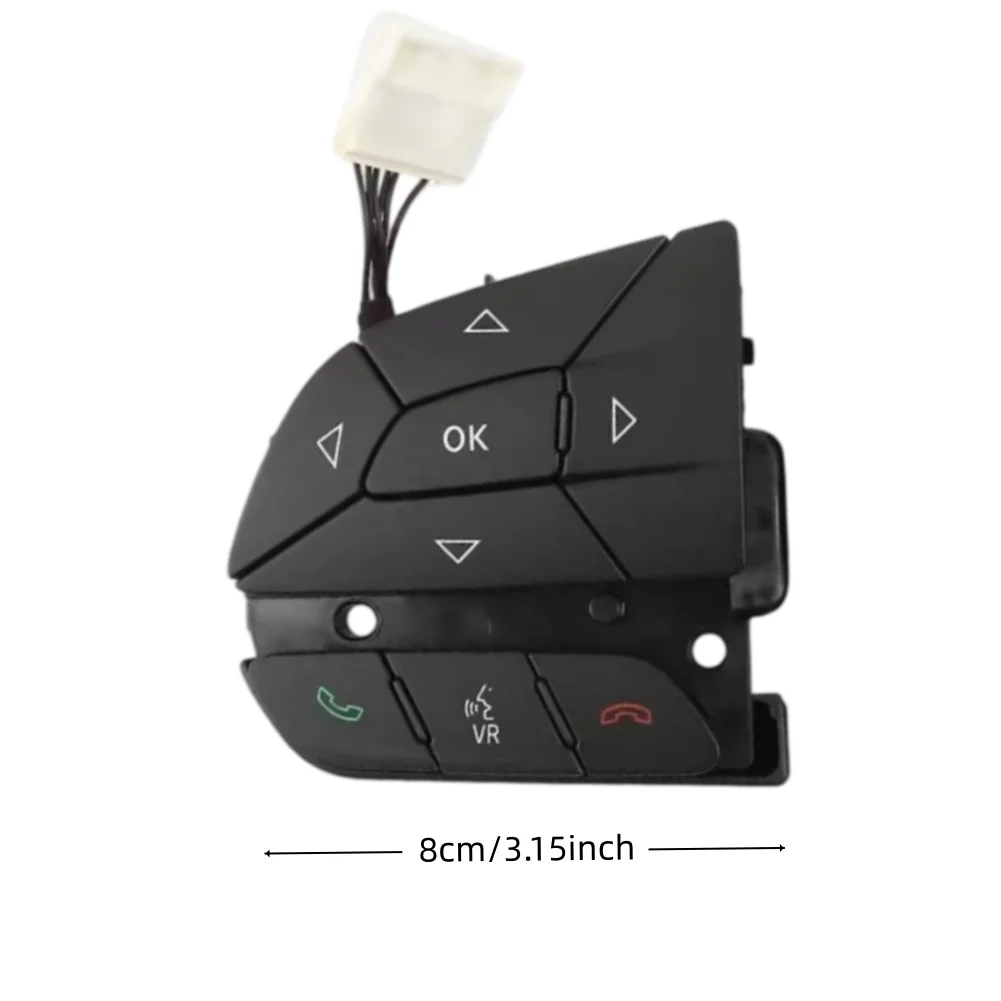 Automotive Steering Wheel Switch Button 68378431AB Designed for Dodge and For Grand For Cherokee 2014 through 2021