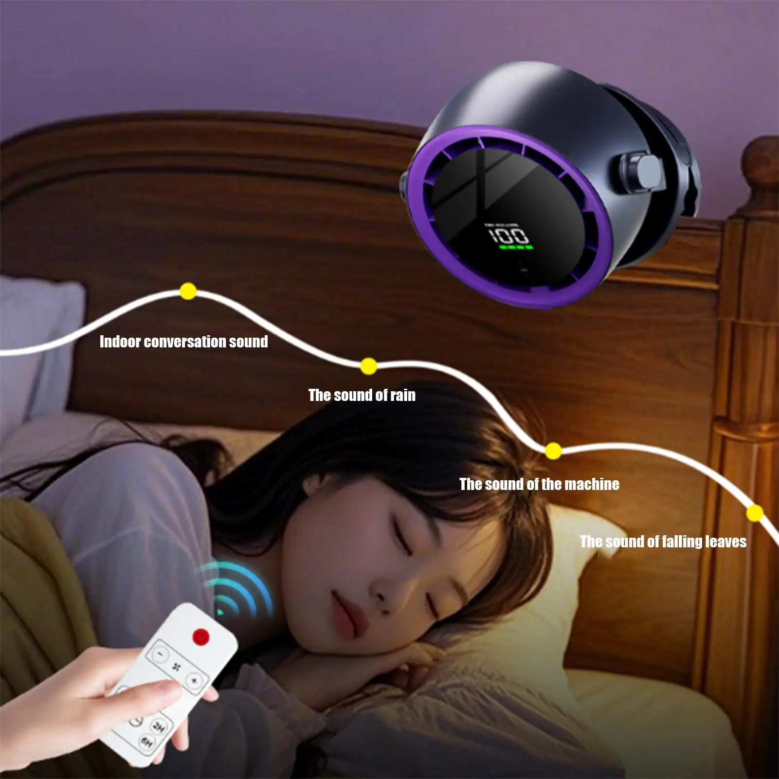 

Desk Fan With Remote Control Bedroom Home Tabletop Fan Air Circulation Convenient Quiet Cooler With Powerful Airflow For