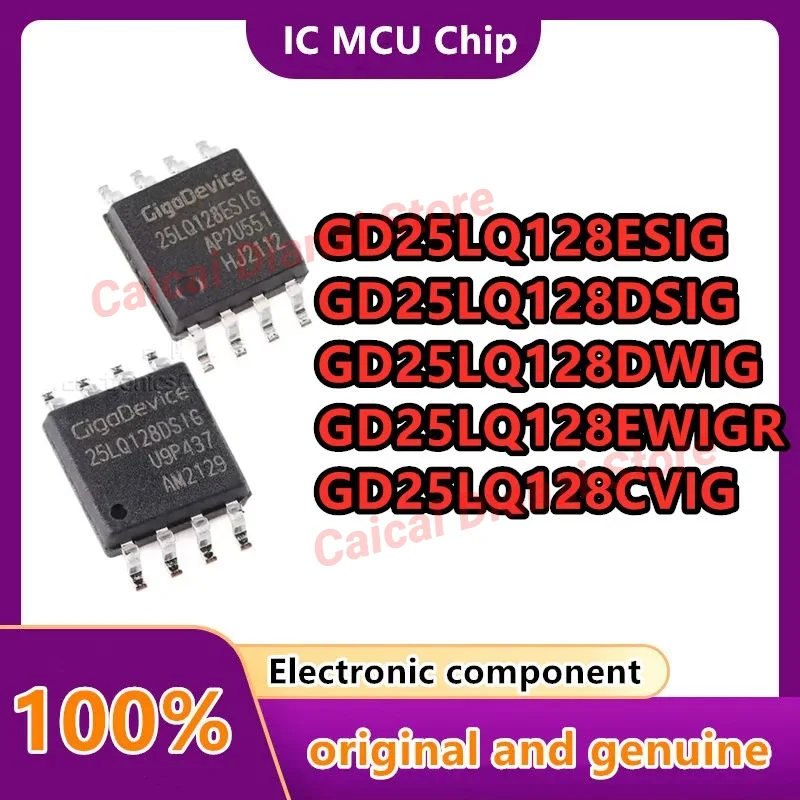 

10PCS/LOT GD25LQ128CVIG GD25LQ128EWIG GD25LQ128DWIG GD25LQ128DSIG GD25LQ128ESIG serial flash memory Original genuine
