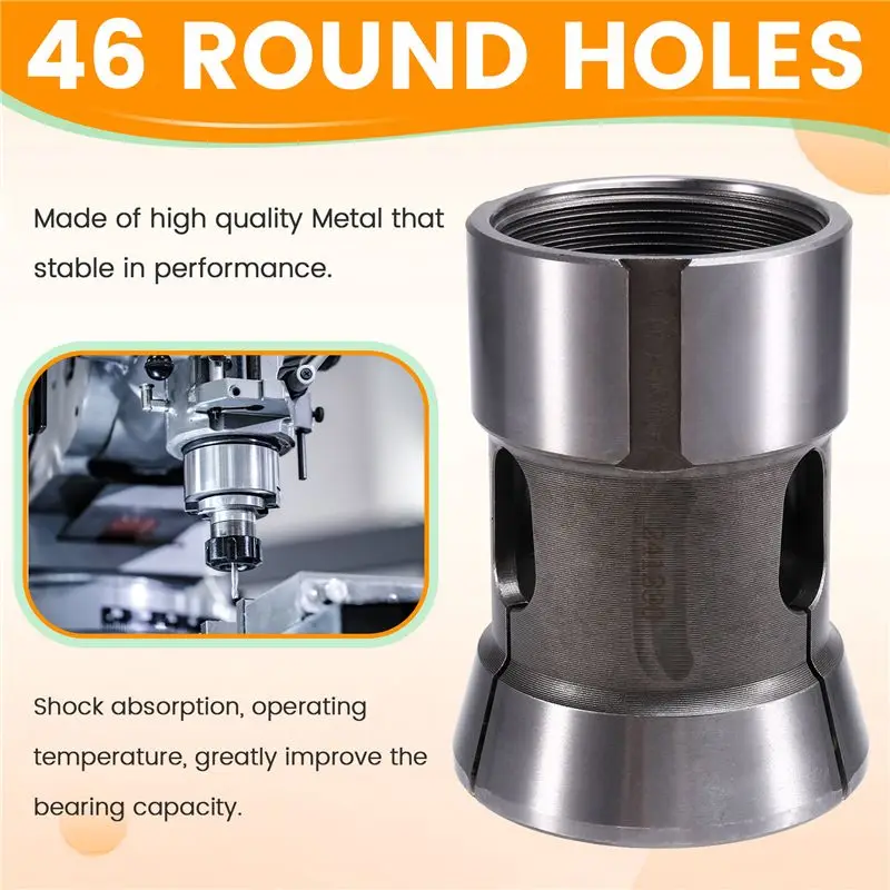 High Precision CNC Chuck Collet Lathe Spring Collet Spindle Barrel Collet Pull Back Lathe Chuck CNC Lathe Accessories