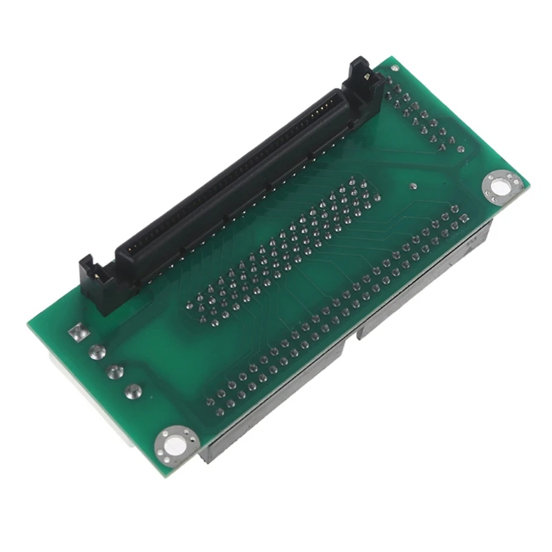 Placa adaptadora SCSI de 80 pinos, para 68 pinos para 50 pinos, transmissão de dados para mini PC
