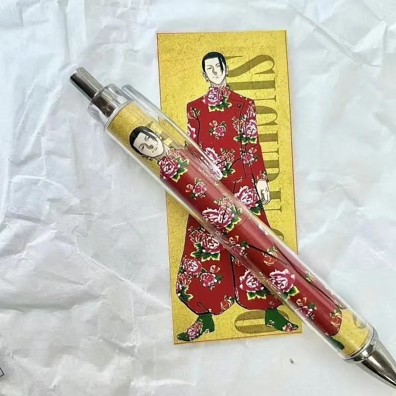 Jujutsu Kaisen Peripherals Satoru Gojo Getō Suguru Anime Creative High Value Gel Pen Press Black Pen Student Stationery Prize