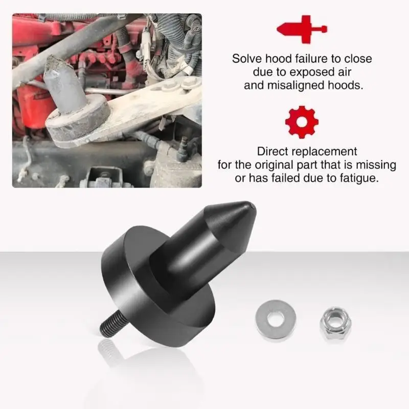 

Wear Resistant Hood Pin Support Bushings S-18871 Hood Mount Locating Pins for T450 T470 T600 T800 M17402 924-5410 M17527