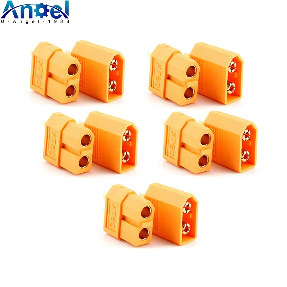 

10pcs XT60 XT-60 Male Female Bullet Connectors Plugs For RC Lipo Battery Rc Drone Airplane Car Boat