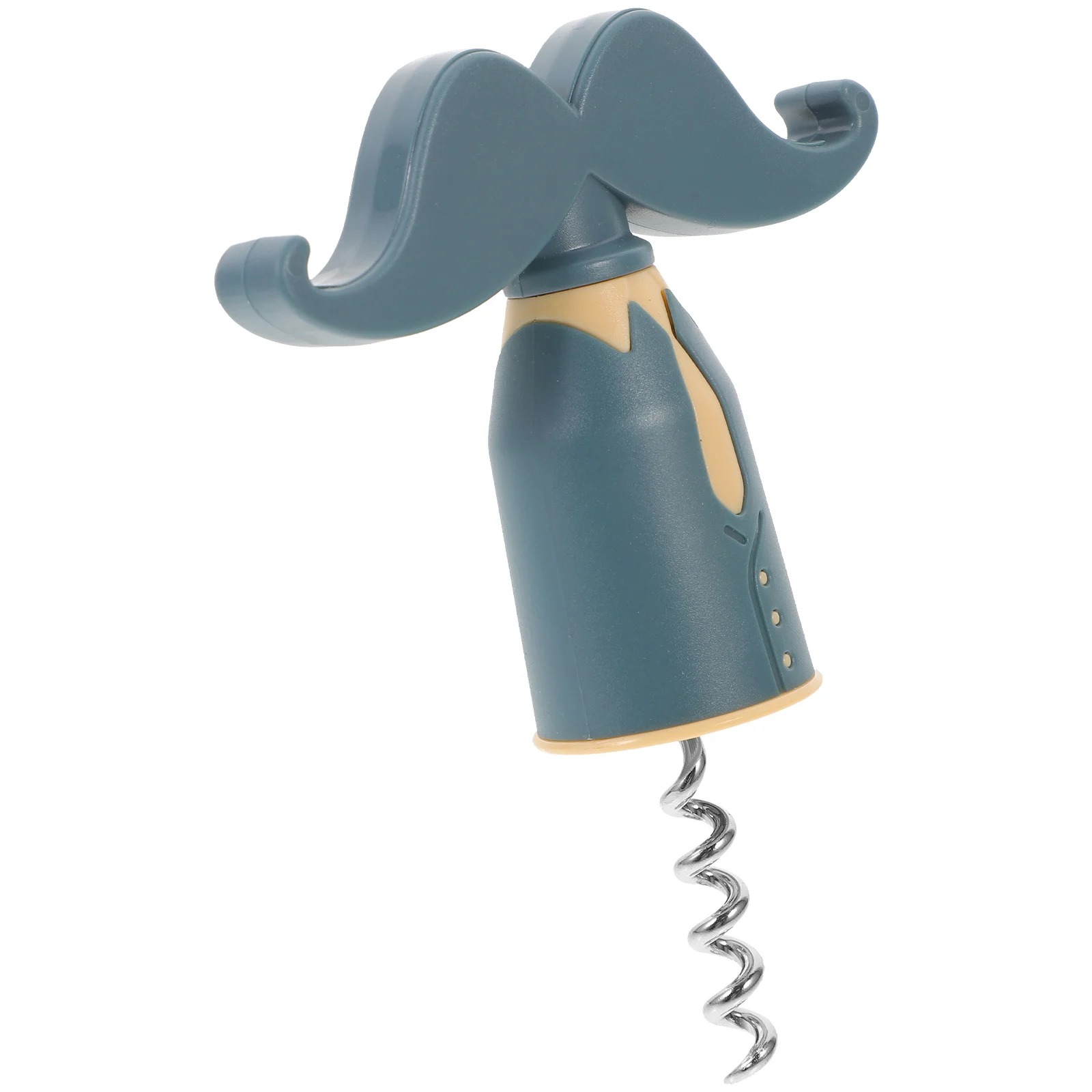 

Bottle Opener Portable Corkscrew Gentleman Design Creative Unique Kitchen Gadget Lightweight Storage Carry Out Suitable