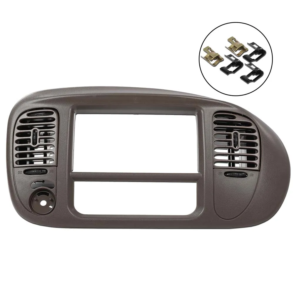 

Crodessign Center Dash Radio Surround Bezel Trim Panel Compatible with 2000 2001 2002 2003 Ford F150