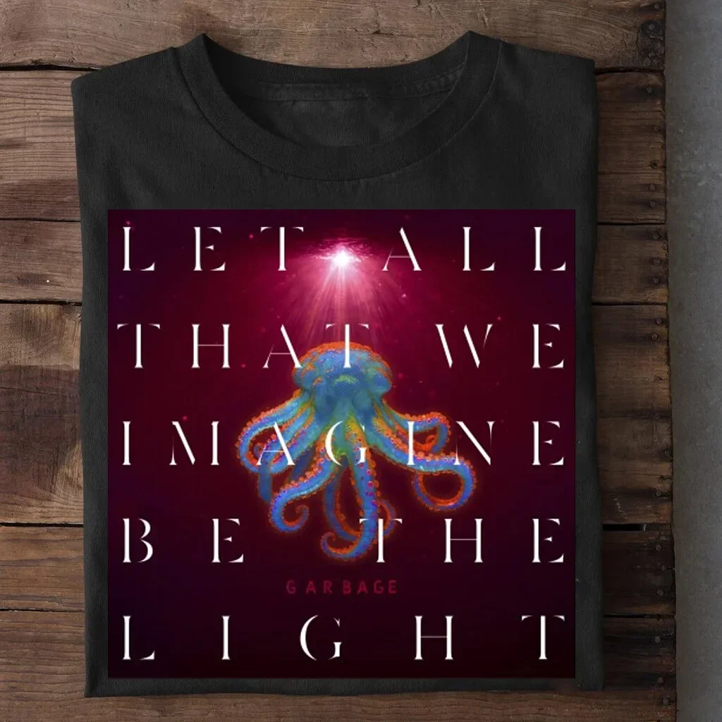 Футболка Garbage Let All That We Imagine Be The Light, черная, все размеры, AL743