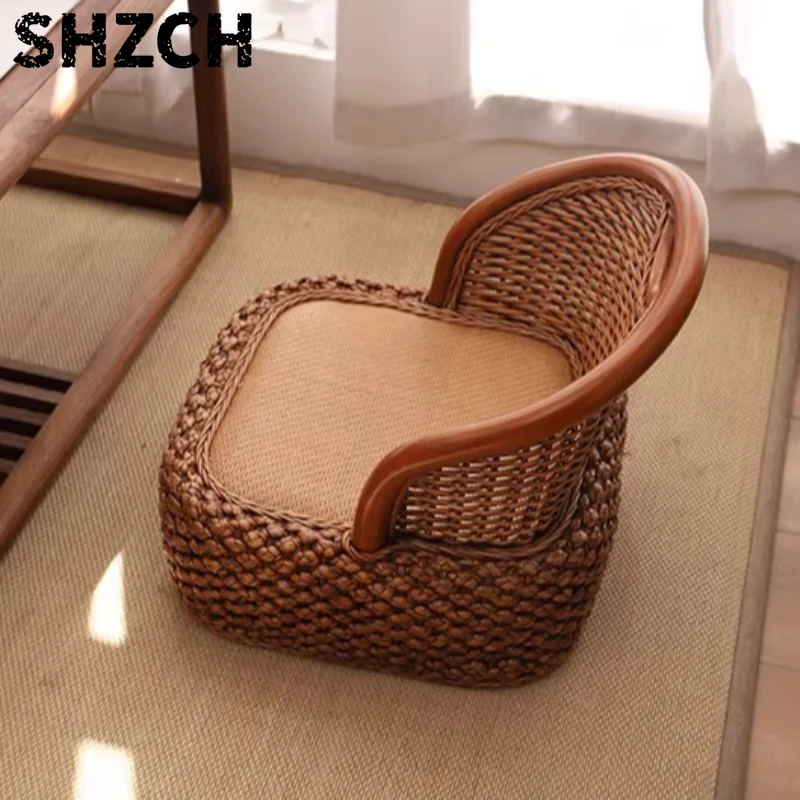 natural-rattan-woven-low-stool-japanese-style-living-room-sofa-stools-for-tea-room-backrest-tatami-chair-balcony-leisure-seat