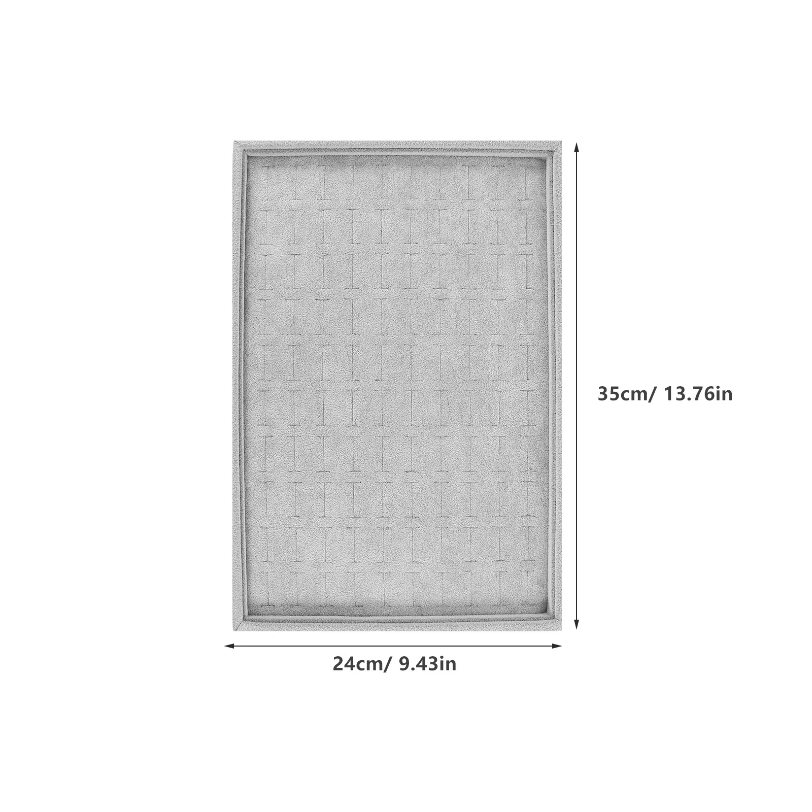 Jewelry Tray Organizer Earrings Rings Storage Display Travel Case Gift Durable Safe Material Lightweight Portable