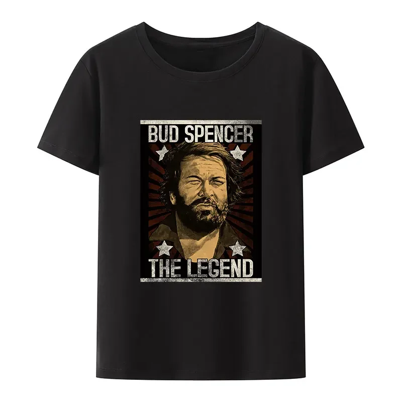 Bud Spencer Banana Joe Telefilm Cinema Tv Idea Regalo Tutte Le Taglie Tshirt Classic Summer Short-sleev Casual Graphic Tees Tops