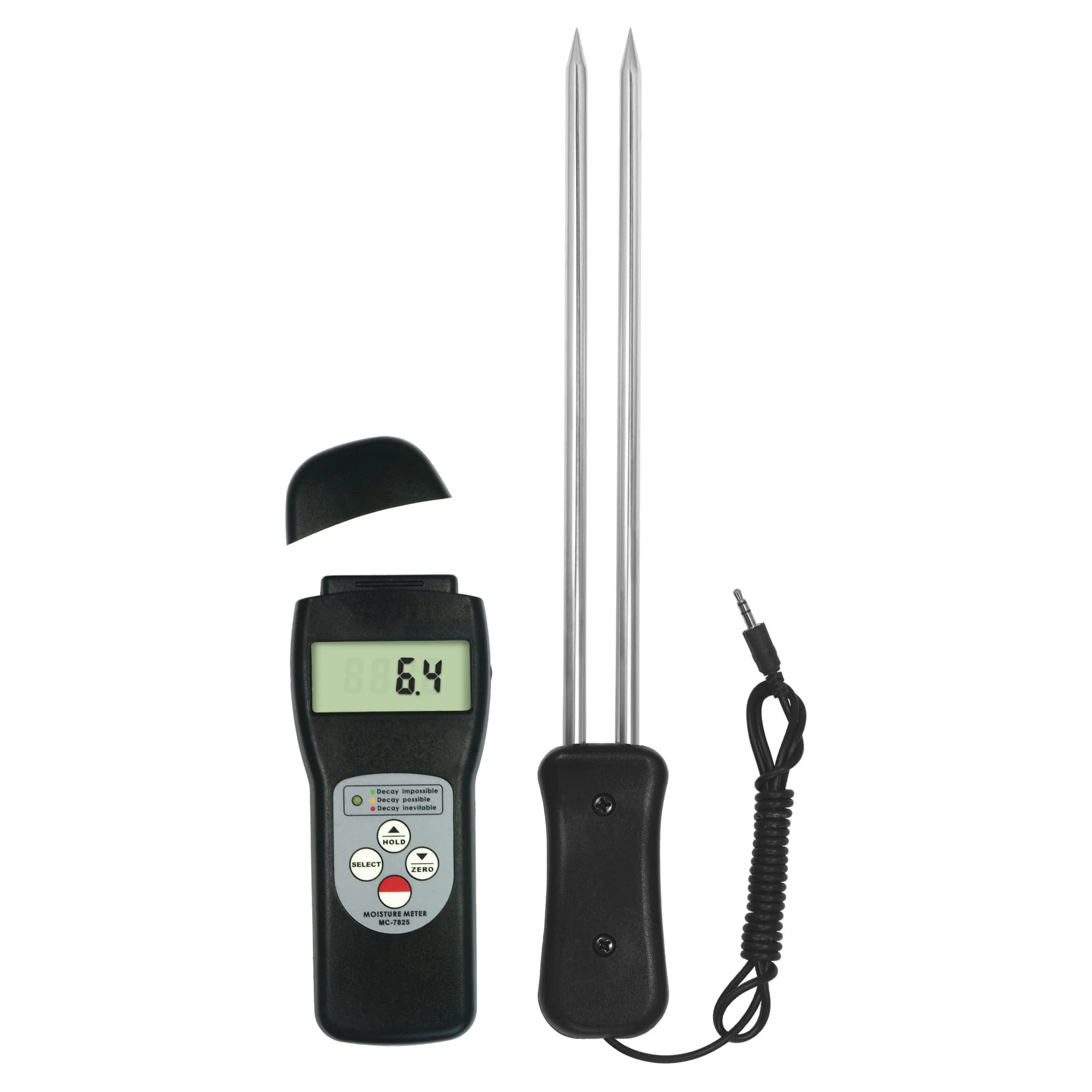 

Grain Moisture Meter MC-7825G 7%~30% Measures 36 types of grain with automatic compensation for temperature and humidity