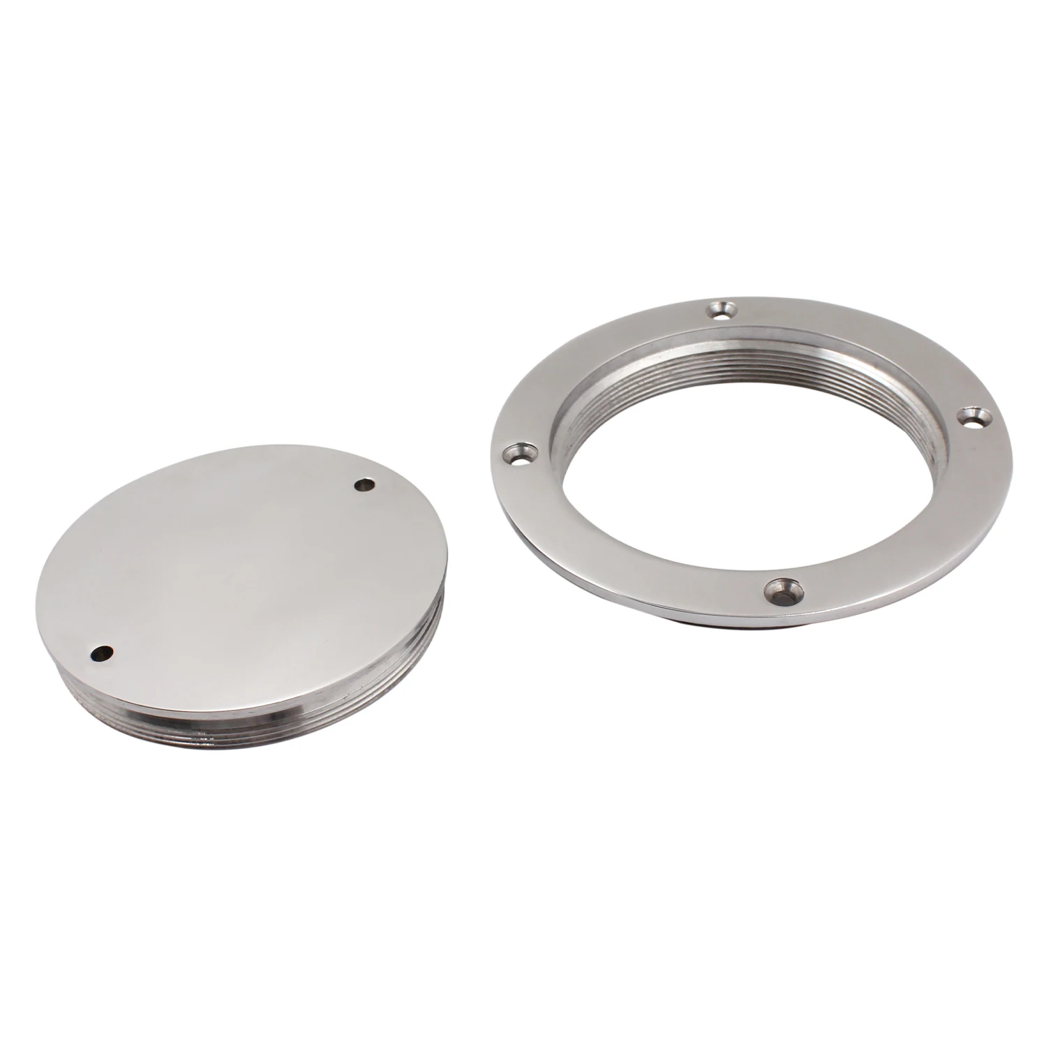 3 inch Marine Boat Floor Access Panel Hatch Stainless Steel 316 Boat Round Deck Inspection Plate Hatch Kayak