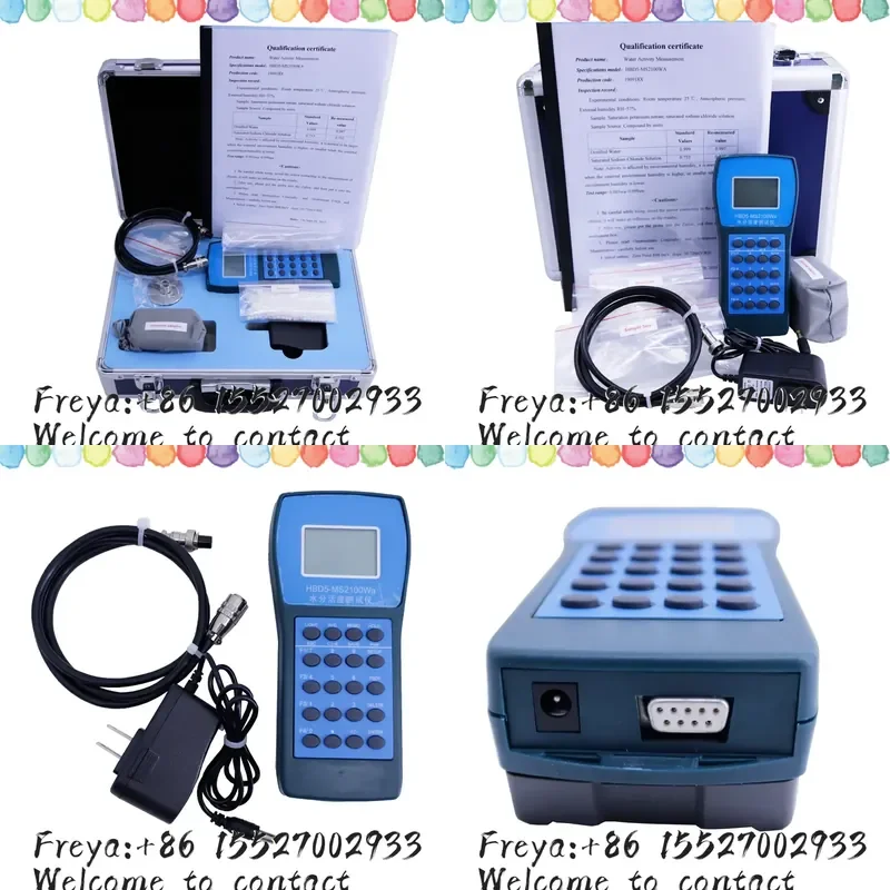 HBD5-MS2100Wa Portable Food Water Activity Meter Digital Water Activity Tester AW Range: 0.003-1.000