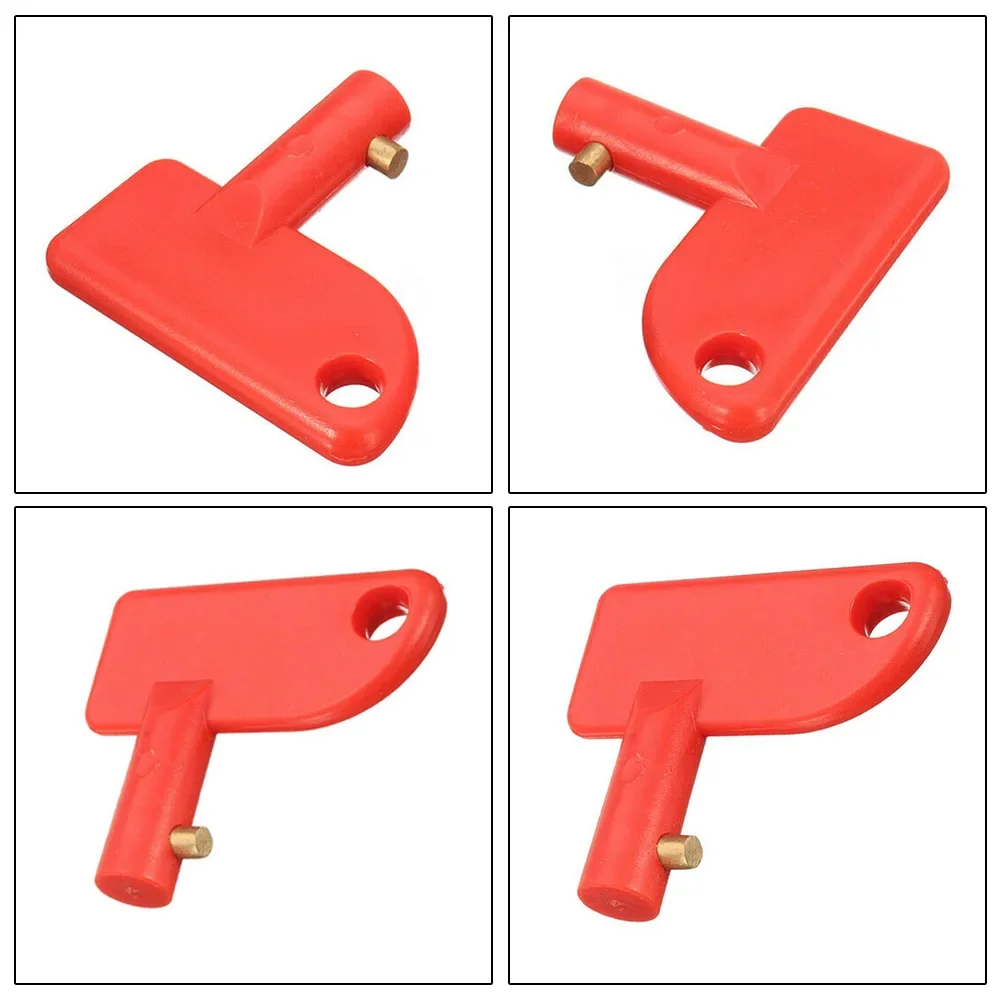 5 Stuks Plastic Reservesleutels Batterij Afgesneden Kill Isolator Schakelaar Reservesleutels Auto Boot Marine Uitgeschakeld Schakelaar Sleutel Auto Accessorie