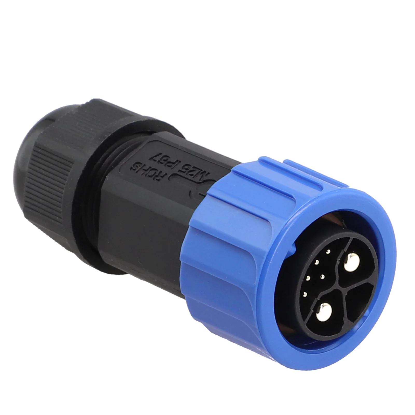 IP67 Male Female 2 And 1 Plus 5 Battery Connector, Motorcycle Charger Socket High Quality Energy Storage Connector