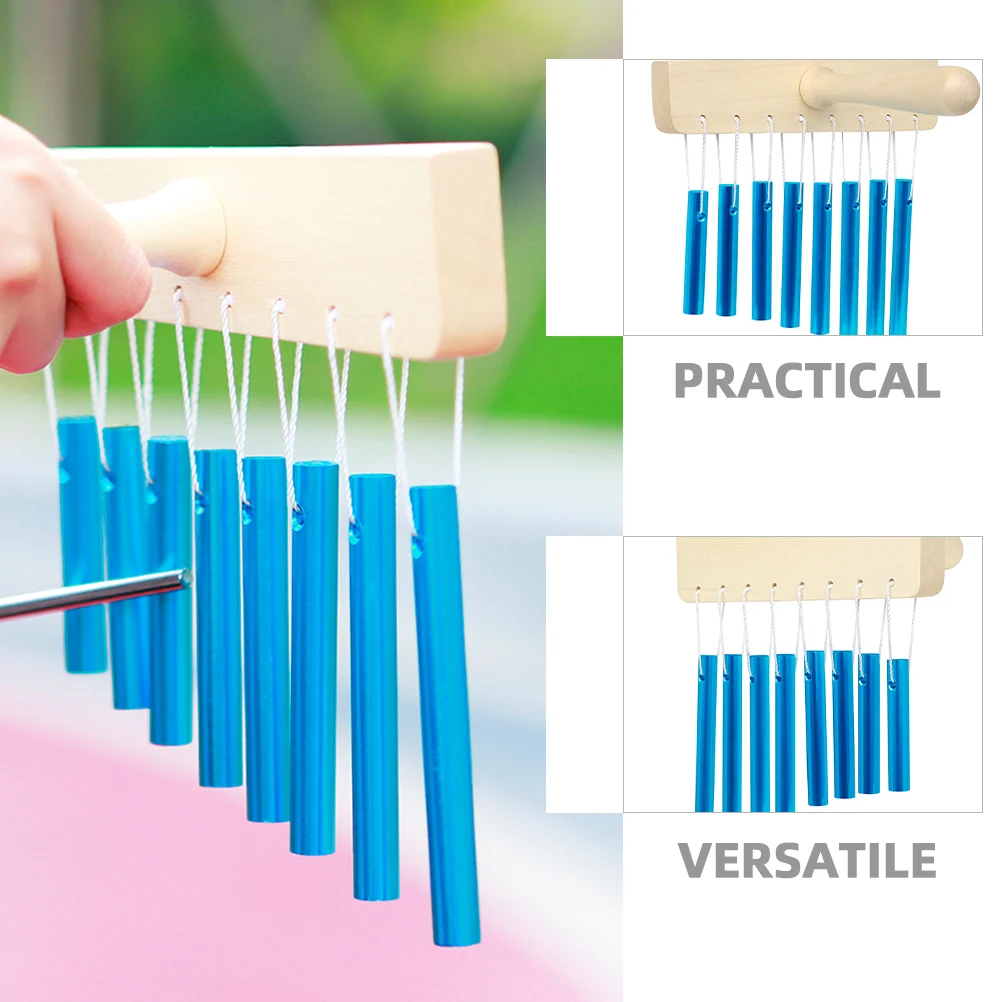 

8-tone Aluminum Tube Percussion Toys Teaching Aids Early Education Learning Child