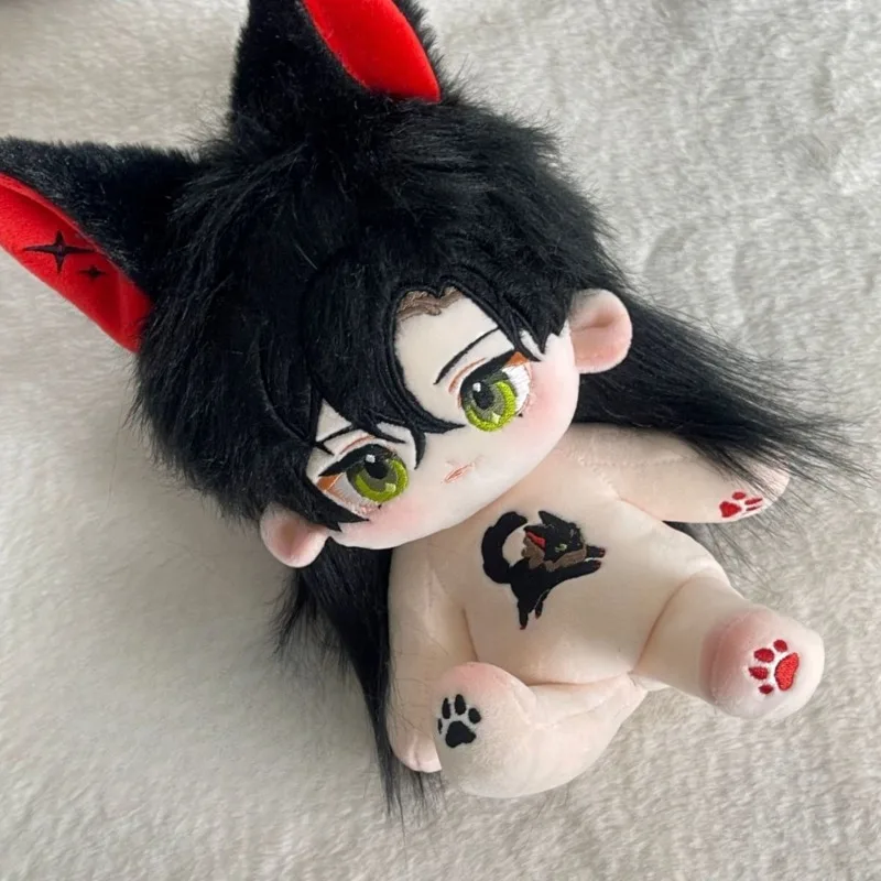 20cm Anime Gra Lord of Mysteries Kawaii Cosplay Bawełniana Lalka Ciało Leonard Mitchell Urocze Miękkie Pluszaki Figurki Zabawki Prezent dla Fanów