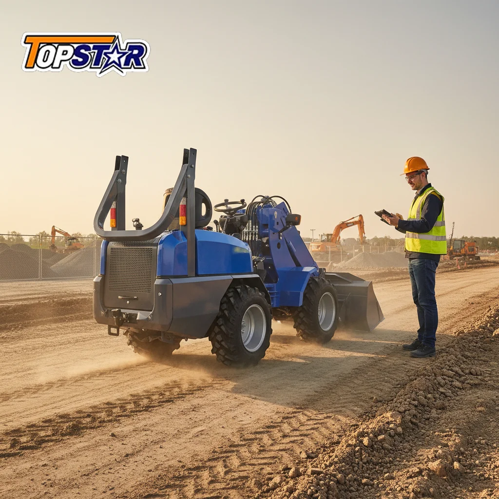 

Customized 2.2 Ton Wheel Loader EURO 5 Multifunctional Loader Warehouse Use Fast Shipping