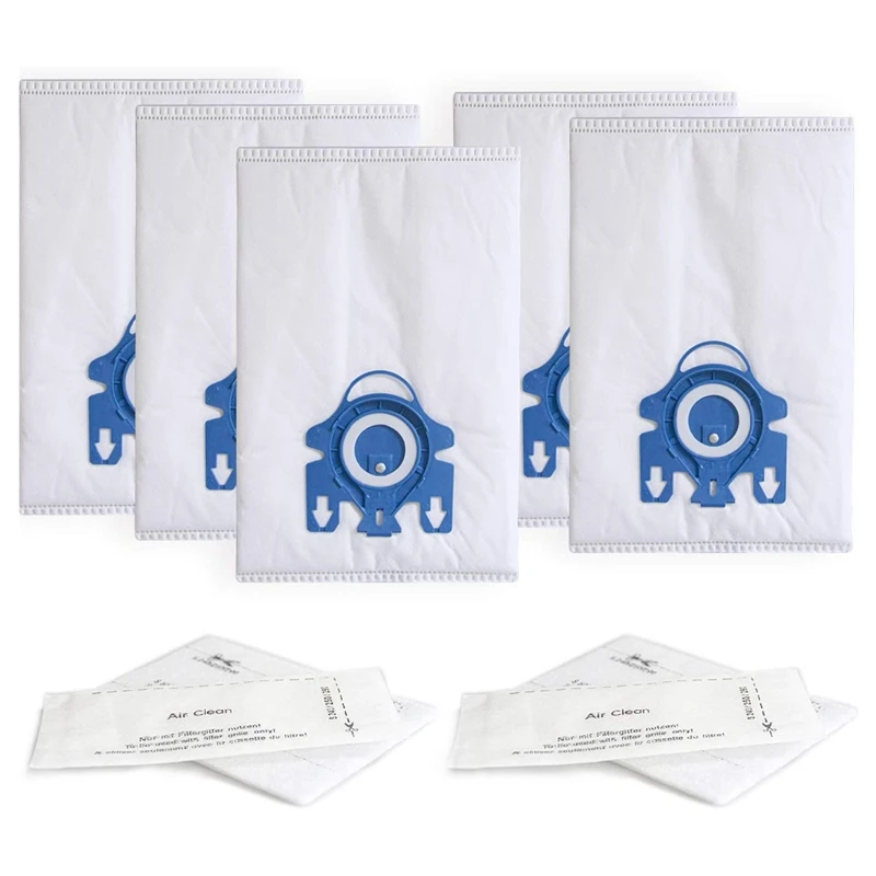 Bolsa de polvo 3D GN de repuesto para aspiradora Miele Canister S2, S5, S8, Classic C1, Complete C2 y Complete C3