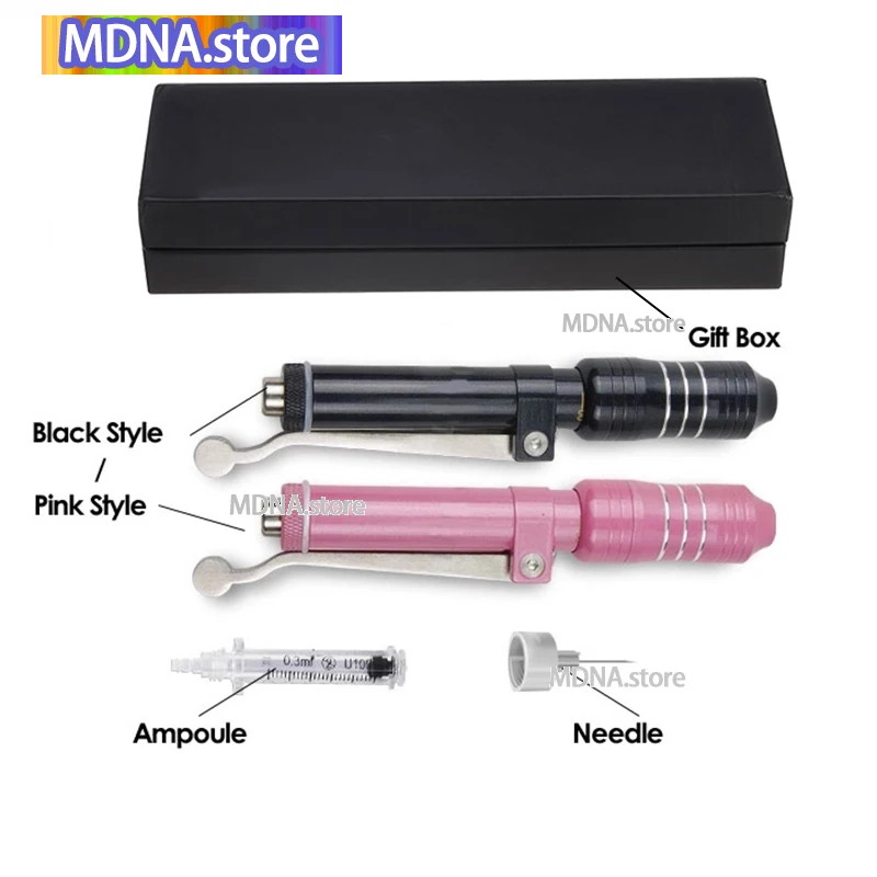 

0.3ml Lip Filler Pen Mesotherapy High Pressure Atomizing Gun Dermal Filler Pressurized Pen Hyaluronic Acid Filler Injection Pen