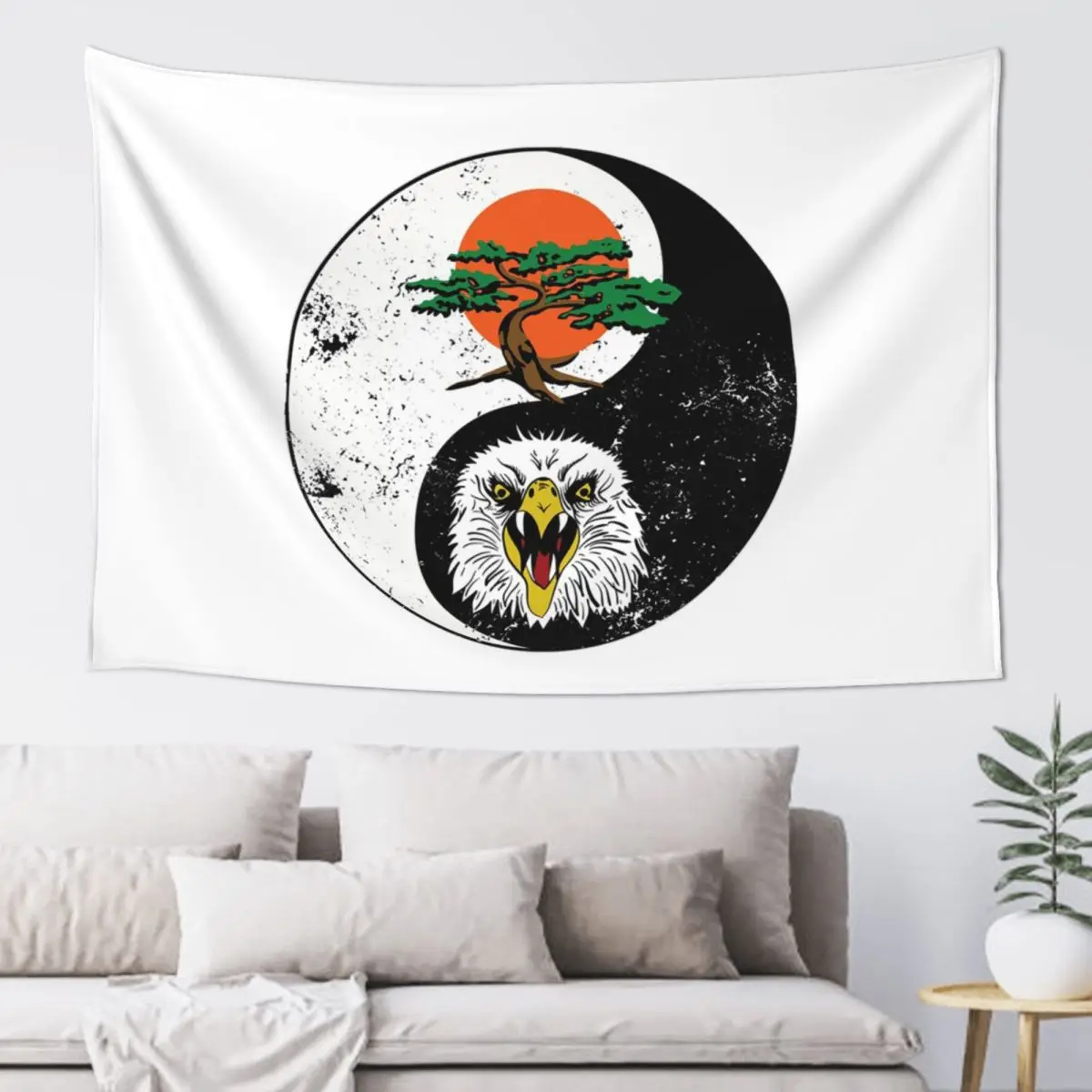 Karate Kid Miyagi Do (1) Tapestry Funny Wall Hanging Aesthetic Home Decor Tapestries for Living Room Bedroom Dorm Room