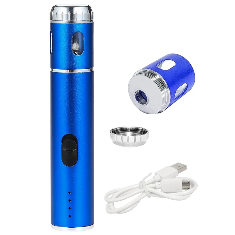 Electric Portable Herb Grinder Multipurpose Grinder For  Product And The Kitchen Grinding Blue