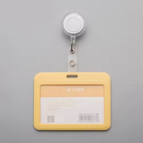 Women Student Credit Card Cover Case Pouch Creative Transparent Retractable Nurse Badge Doctor ID Card Holder Clip Badge - Image 30