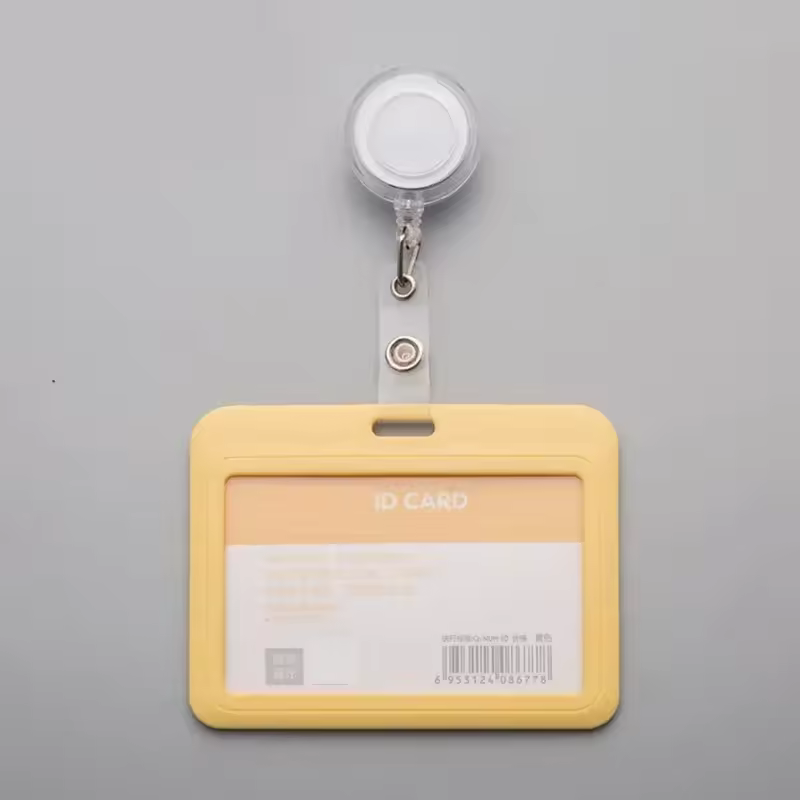 Women Student Credit Card Cover Case Pouch Creative Transparent Retractable Nurse Badge Doctor ID Card Holder Clip Badge - Image 30