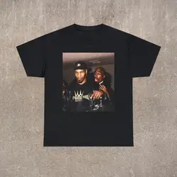 90's Hip Hop TshirtMike Tyson with 2PacVintage Rapper TeeUnisexClassic FitRap Music Merch