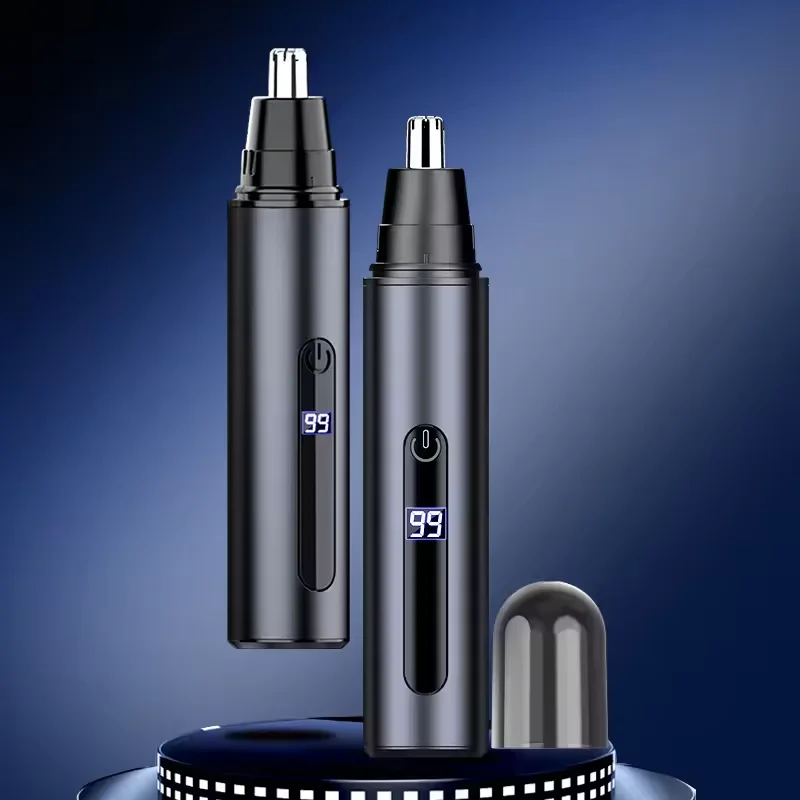 

New Electric Ear Nose Hair Trimmer Type-C Fast Charging Portable Clipper Trimmer Rechargeable Nose Hair Trimmer Painless Safe