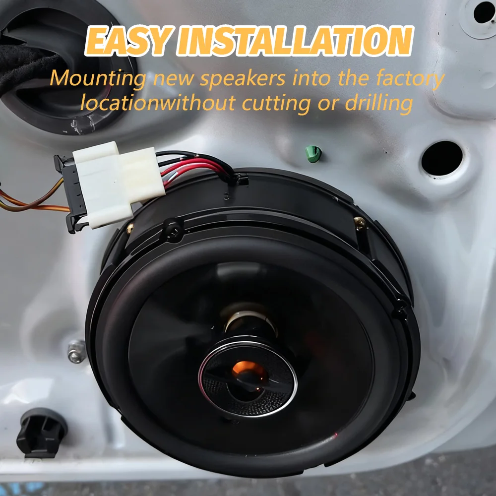 2 قطعة 8 "إلى 6.5" سيارة تعديل الصوت المتكلم محول جبل الوسادة وصلات صوت ل Volkswagen Magotan ساجيتار تيجوان سكودا اوكتافيا #5