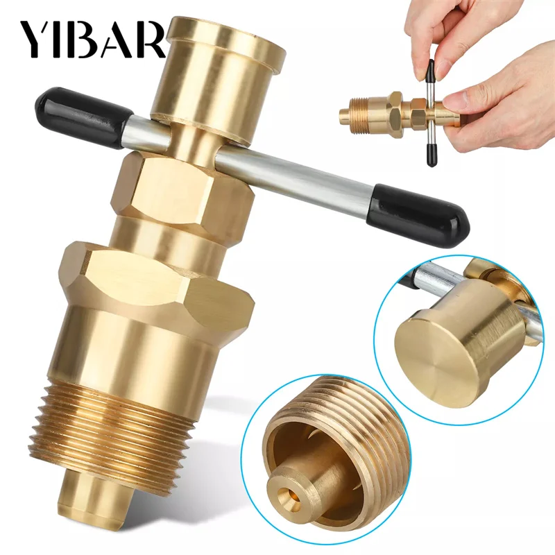 

15mm 22mm Olive Remover Puller Removal Tool Solid Brass Copper Tube Fitting For Npt 1/2 Inch Npt 3/4 Inch Pipes Car Accessories