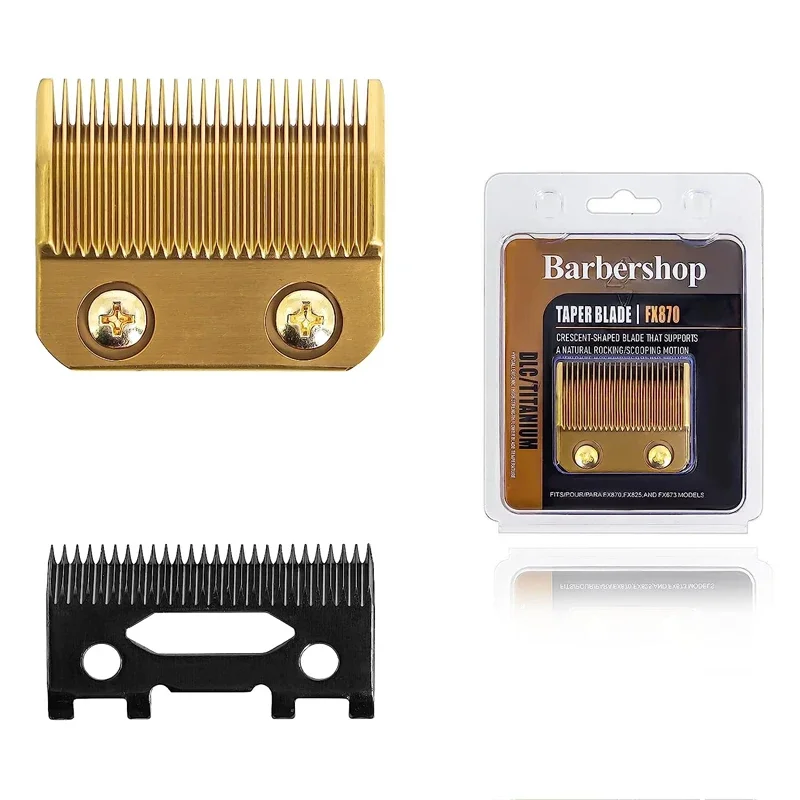 Professional Replacement Blades Compatible with BaByliss PRO Clippers Barberology FX870,FXF880,FX810,FX825,FX673N