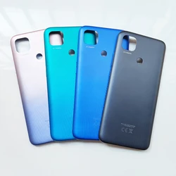 Dla Xiaomi Redmi 9C + plastikowa tylna obudowa Redmi9c, tylna obudowa wymienna obudowa z Logo