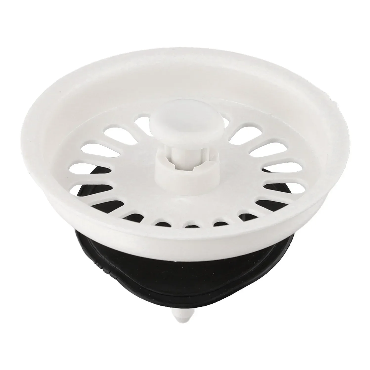 1pc 80mm Aanrecht Cover Groente Wastafel Water Afvoer Afdichting Mesh Stopper Mand Zeef Afval Plug keuken Applianc