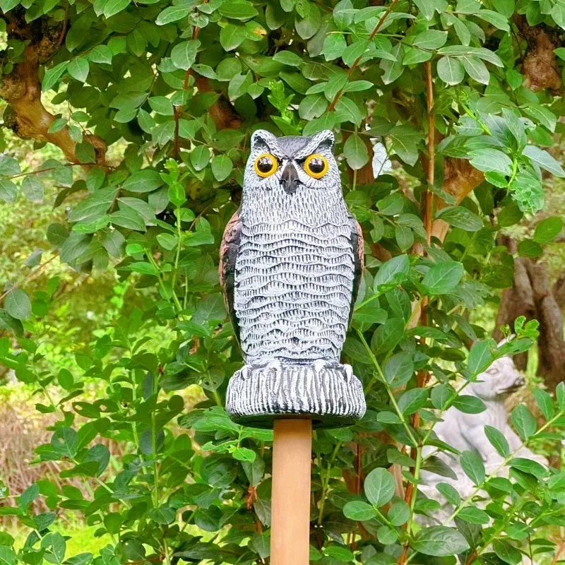 

New Bait bird repelling simulation owl garden scare bird products garden landscaping owl orchard ornaments courtyard decoration